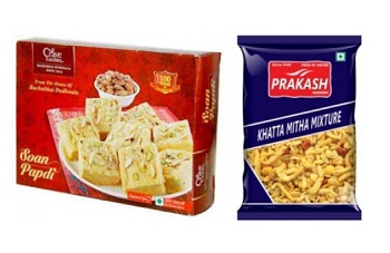 India Desire : Buy Crave Soan Papdi & Prakash Khata Mitha Mixture Combo At Rs 150 From Sweetsinbox